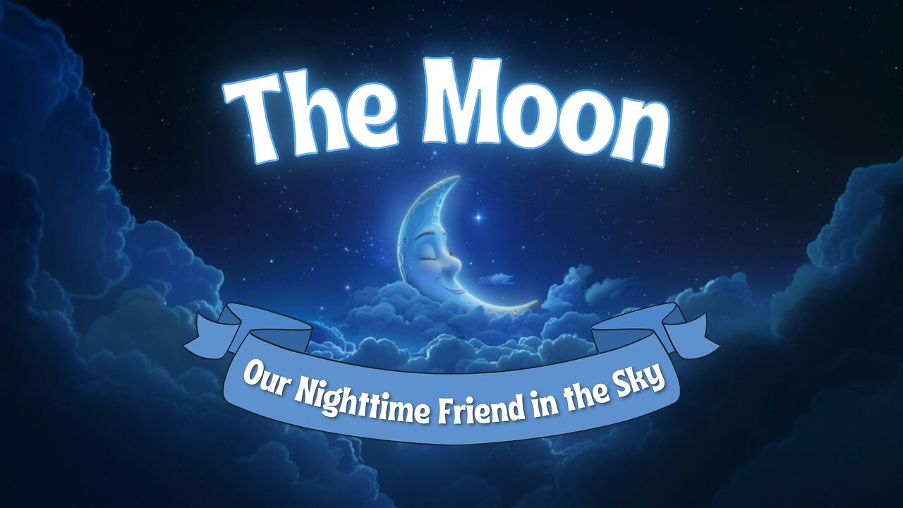 🌕 The Moon: Our Nighttime Friend in the Sky 🌌