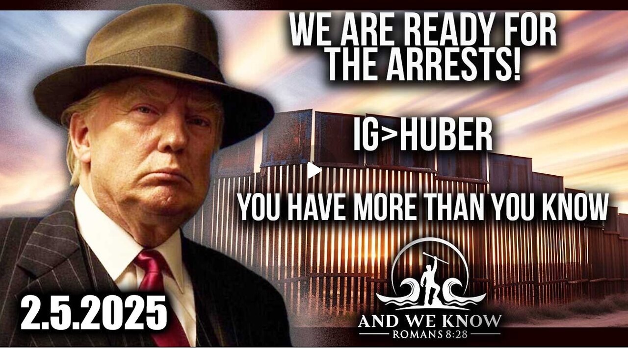 And We Know 2.5.25 - Trump "Next Phase", PANIC in DC, Corrupt DEMS exposed, non-corrupt POTUS cares