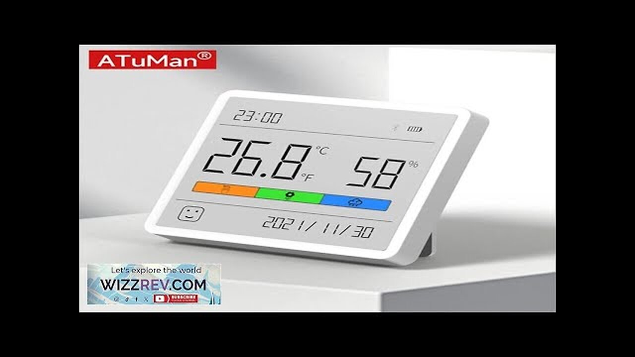 DUKA Atuman TH1 Temperature Humidity Meter LCD Digital Thermometer Hygrometer Sensor Gauge Review