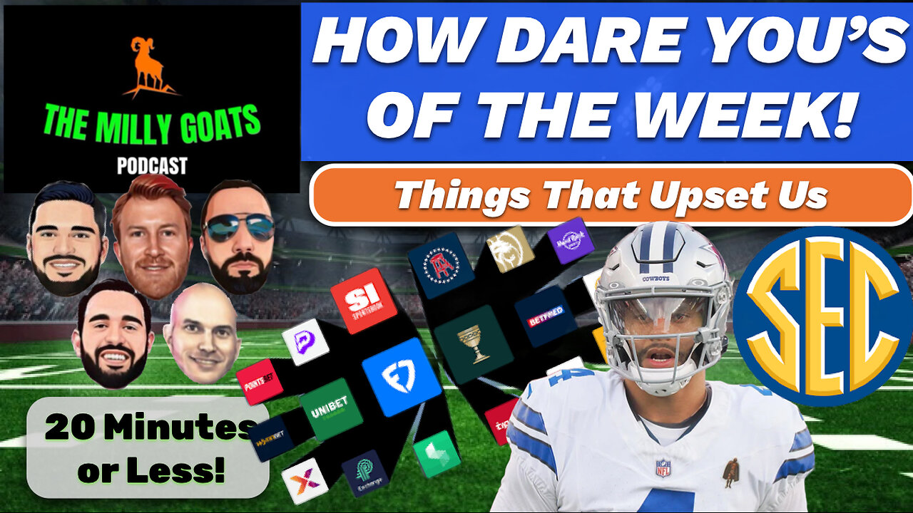 How Dare You's: Dak Prescott, A Milkshake, & The SEC