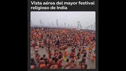 Más de 400 millones de personas visitan festival religioso en India