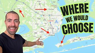 Where WE Would Live If Moving to Pensacola Florida