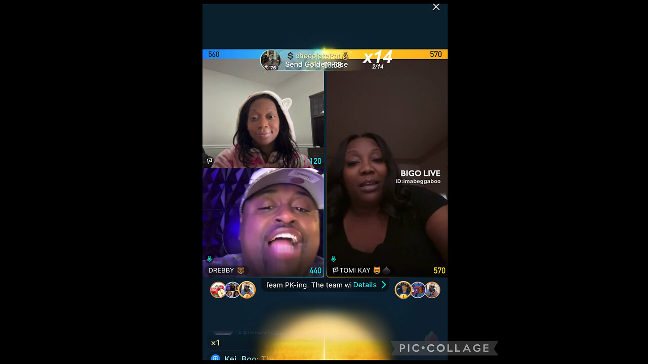 DREBBY VS TOMI K! BIGO LIVE