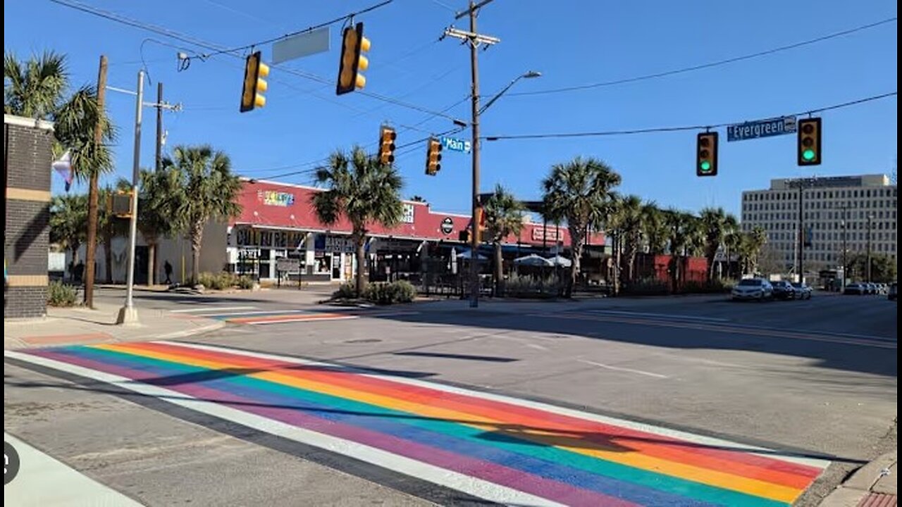 San Antonio Ordered to Remove Rainbow Crosswalks