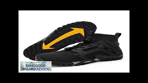 TENGOO Hiking Shoes Mesh Quick Drying High Top Trekking Boots Non-Slip Lightweight Review