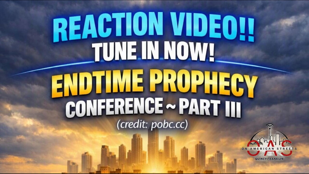 🚨LIVE: Endtime Prophecy Conference Pt. 3