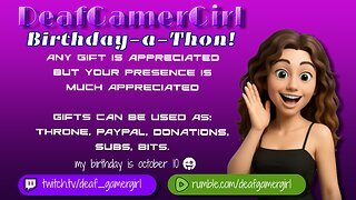 🔴[LIVE] Oct RCP #6💜 [English Chat] 😍Birthday-a-Thon! Random Games depend of request !💜