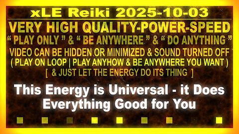 xLE Reiki | This Energy is Universal - it Does Everything Good for You