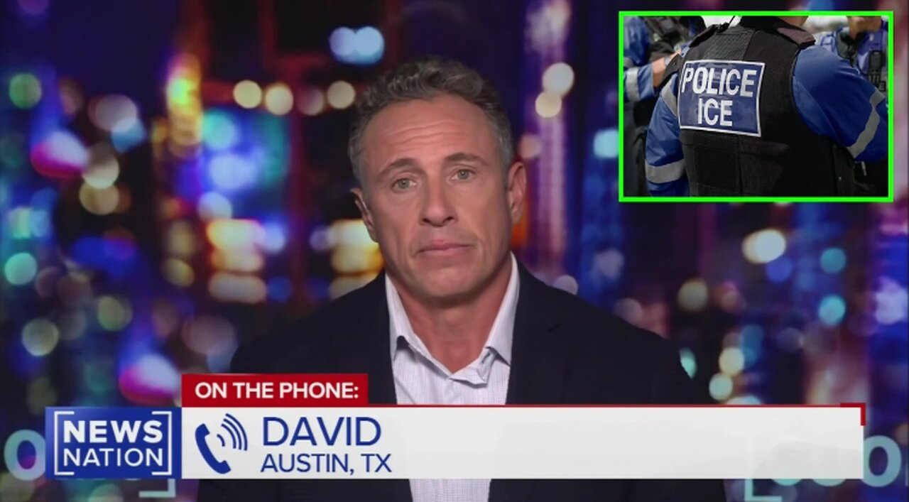 Chris Cuomo leaves caller dumbfounded when he argues AGAINST using violence on ICE agents