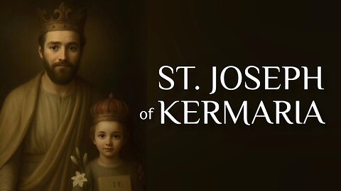 ST. JOSEPH of KERMARIA ● Crowned Statue
