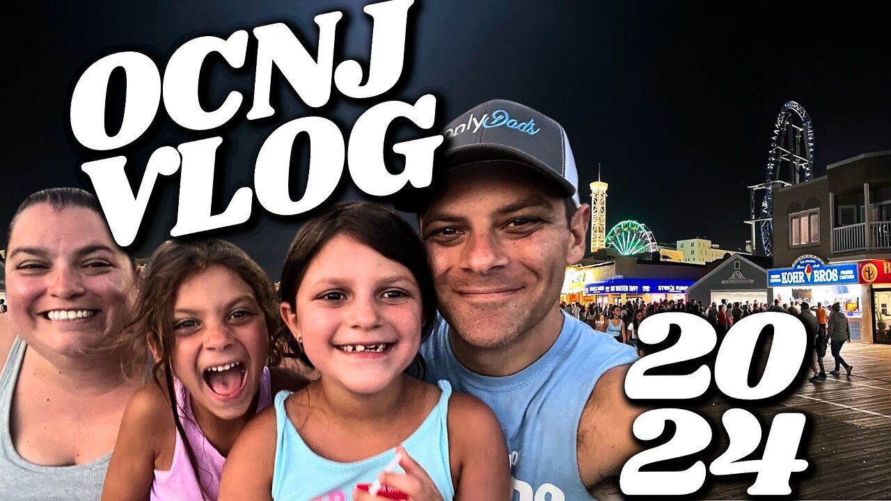 Our Ocean City, NJ Vacation Vlog // Family Fun at the Jersey Shore!!