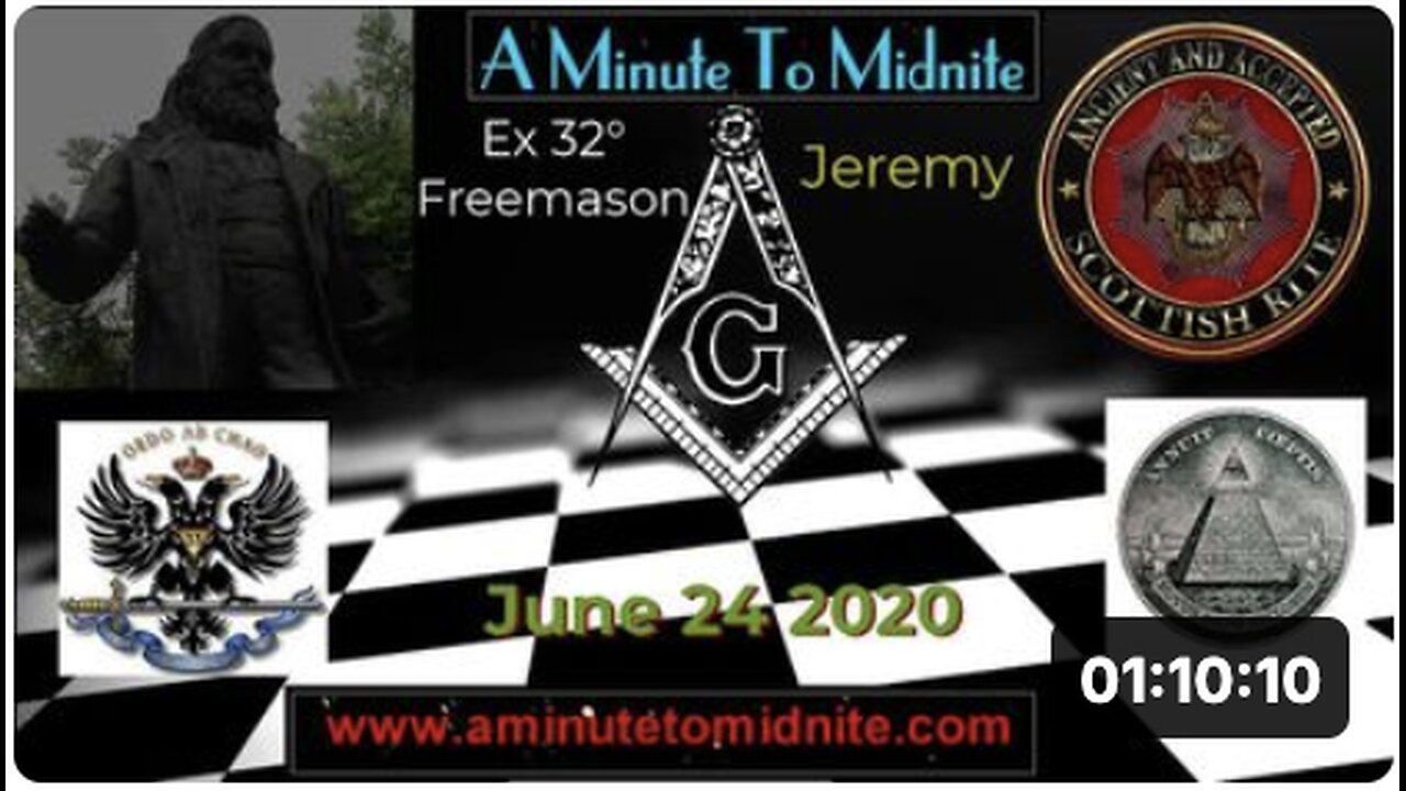 Ex 32° Freemason Jeremy - Biggest Bombshell Ever on What the Elitist Global Agenda In Play Now, Is!