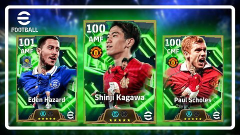 Kagawa, Hazard & Scholes In eFootball Sunday Update | eFootball | Update