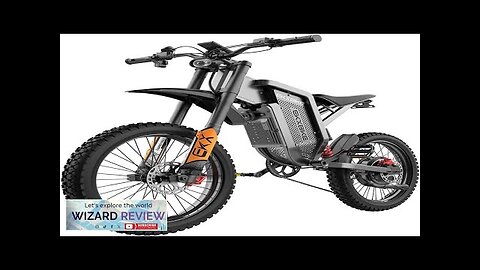 X21 MAX Electric Motorcycle for Adults 6000W(Peak) Motor Electric Dirt Bike Review