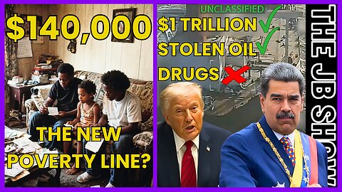 Trump Got $1 TRILLION & Stole Oil, The Poverty Line is Outdated. Why?