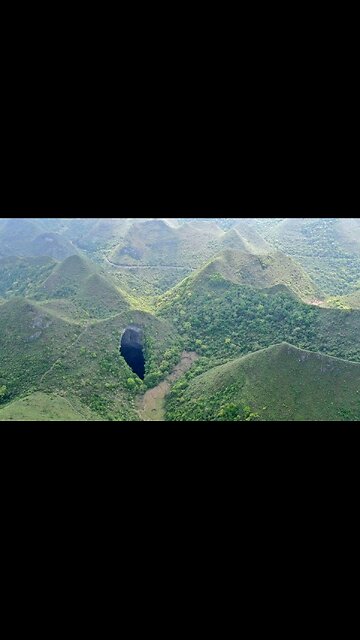 Giant Holes In China