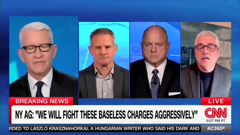 Anderson Cooper just torched Letitia James for her selective prosecution of Donald Trump