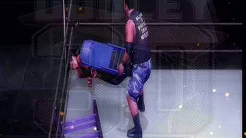 Buh Buh Ray dudley vs VINCE MCMAHON TLC π🪜🪑 SmackDown Here Comes the Pain # Buh buh cutter