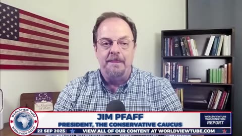 Jim Pfaff on WORLDVIEW TUBE: Trump-RFK Jr. Alliance & Antifa Terror Designation | Sep 22, 2025