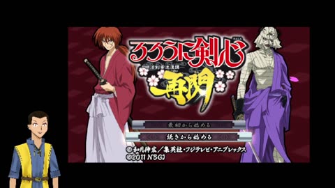 Ruroni Kenshin (PSP/RetroArch) [Kenshin run + Misao gameplay!]