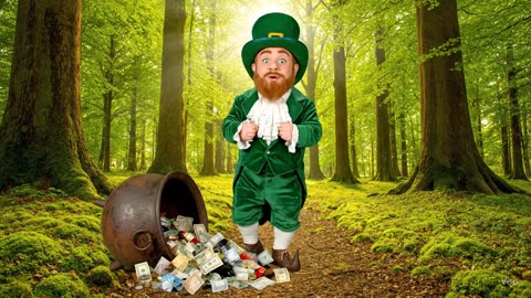 A Realistic Pot of Gold #Leprechaun #PotOfGold #ai #Bills #Humor #TreasureHunt #FunnyVideo #Irish