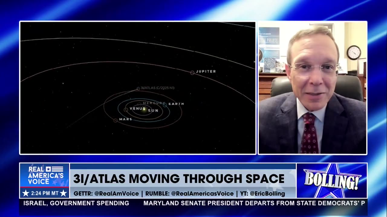 3I/ATLAS MOVING THROUGH SPACE ☄️ Prof. Avi Loeb