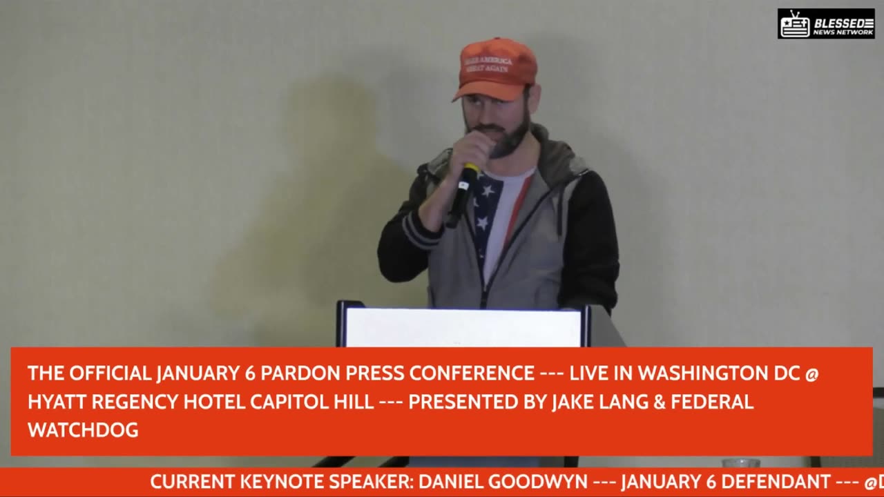 Daniel Goodwyn - Official J6 Pardon Press Conference