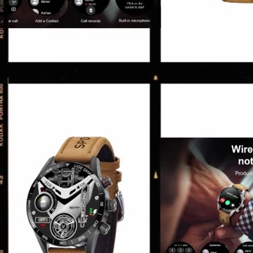 Military GPS Smart Watch for Men AMOLED HD Screen, Heart Rate Monitor