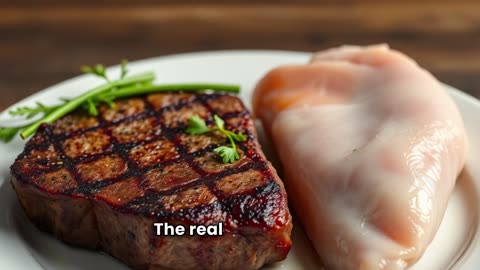 🔥 The Fat-Burning Showdown: Steak vs. Chicken | FlavorVille Educational Series