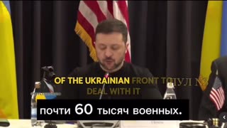 Zelensky is trying to justify the invasion of the Kursk region by lying about the effect it had.