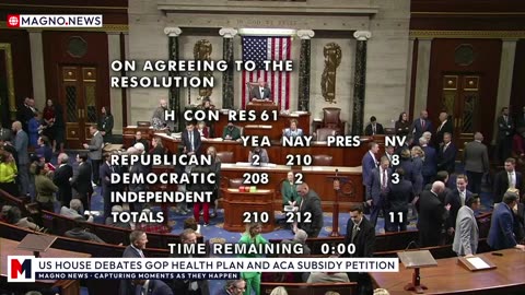 🇺🇸 GOP Health Bill Faces Turmoil as 4 RINOs Join Democrats on ACA Subsidy Petition [LIVE]