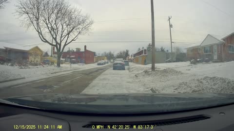 Random Driving in Dearborn And Dearborn Heights, Michigan, December 15, 2025