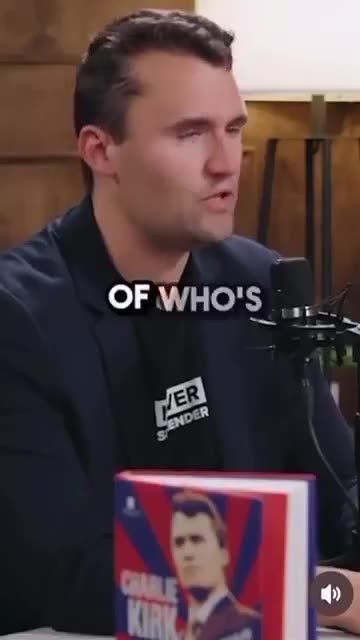 Charlie Kirk talking about who runs the world
