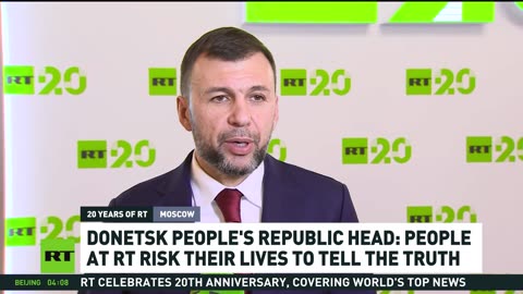 Thanks to RT, people in Donbass were finally heard — Denis Pushilin on 20 years of RT