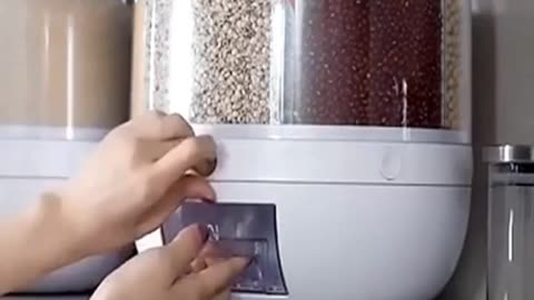 🍚The Smart Kitchen Gadget You Didn’t Know You Needed! 🍚 6-Grain Dispenser Review #amazonfinds