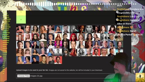 Test Stream celebrity shit tier list