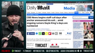 CBS Just NUKED Its Staff, CUT Woke Race Department After Bari Weiss Joins Company | Tim Pool
