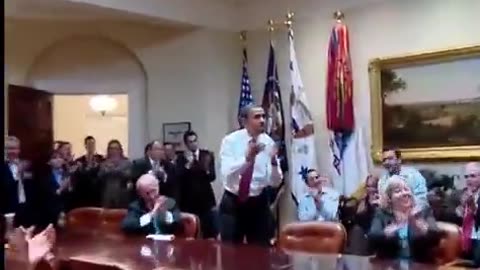 The moment when 30 million Americans received healthcare (2010)