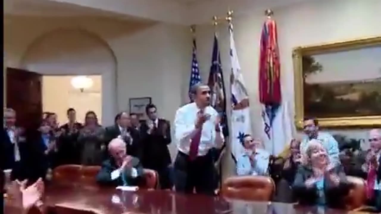 The moment when 30 million Americans received healthcare (2010)