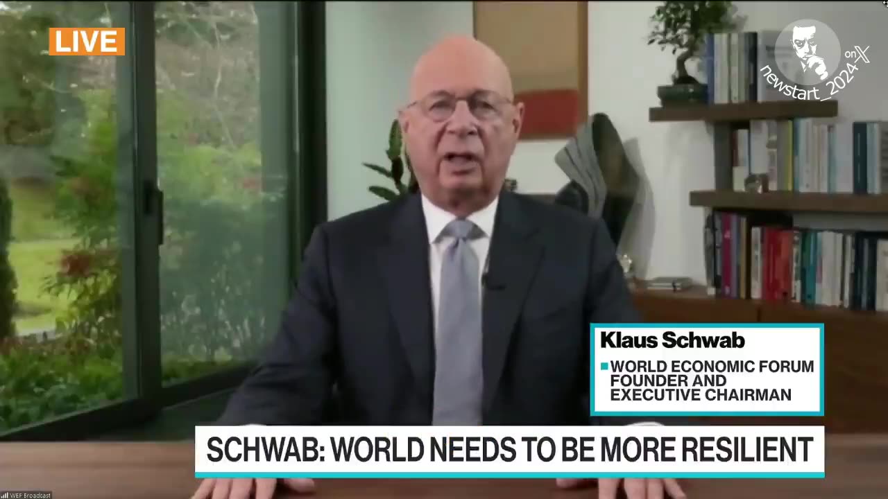 Klaus Schwab: climate change, if we do not tackle it, could be the next big, let's say virus