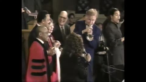 January 20, 1997 - Inaugural Interfaith Prayer Service on CBS Evening News
