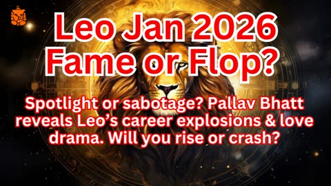 Leo January 2026: Fame or Flop? – Pallav Bhatt Drops Truth