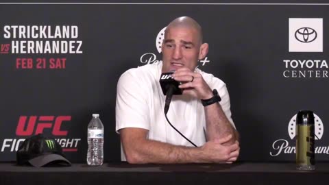 Sean Strickland just went on an INSANE rant at his first UFC Paramount media day 😳😅