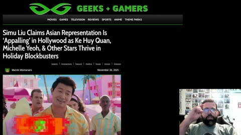 Simu Liu Arguing About Asian Representation While Other Asian Actors Are Performing