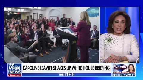 ‘The Five’: Karoline Leavitt shakes up the briefing room