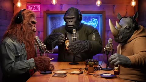 BIGFOOT AND THE GUYS ARE CHILLLING