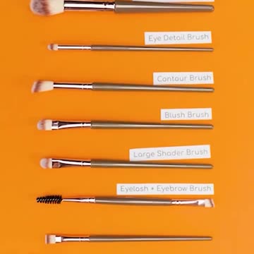 Makeup brush types explained 💄🖌️