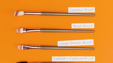 Makeup brush types explained 💄🖌️