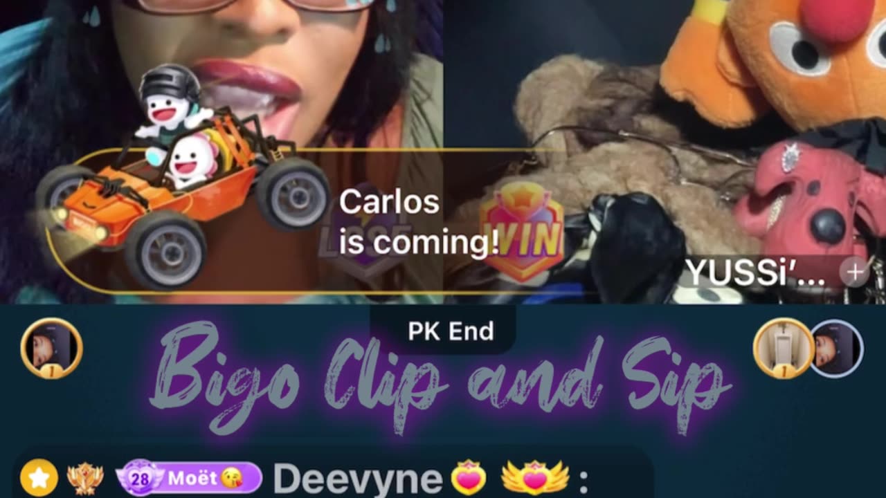 Moet live after meet up w/Oldgeiser n girlfriend 1/6/25 #bigoclipandsip