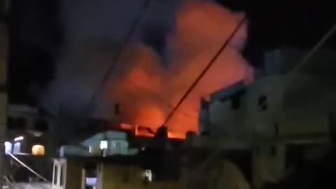 Footage from the Israeli drone attack on southern Lebanon which killed 11 people